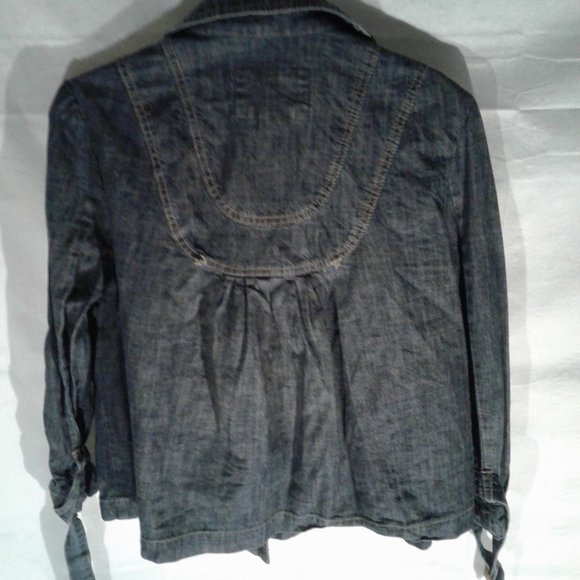 womens LAL denim jasket size XL - Picture 4 of 7